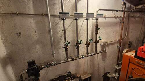 Wasseranschlüsse erneuert - 