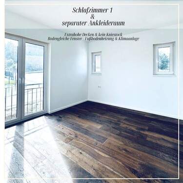 Schlafzimmer mit Ankleide - 