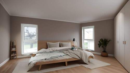 Schlafzimmer 1.Obergeschoss (Einrichtungsbeispiel) - 