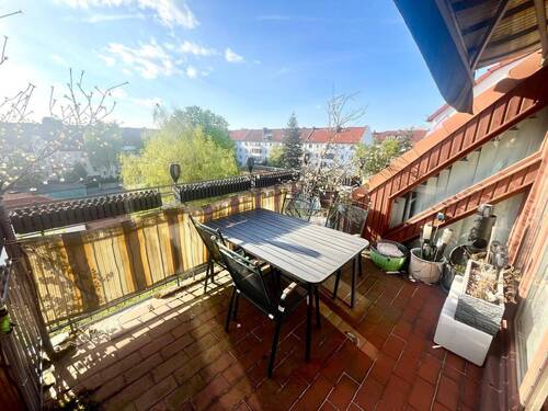 Balkon - 4 Zimmer Einfamilienhaus zum Kaufen in Berlin