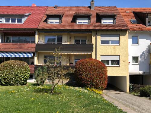 Haus Süd.JPG - GEPFLEGTES 5-6- FAMILIENHAUS IN GUTER WOHNLAGE * Doppelgarage * Balkone * großer Garten