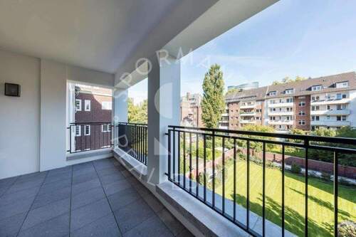Loggia zur Gartenseite - 