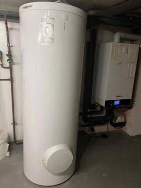 Heizung Warmwasserkessel - 