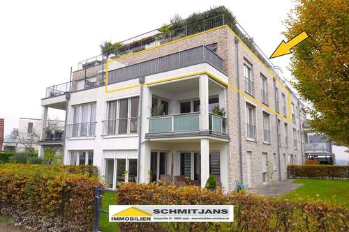 Außenansicht - RESERVIERT!! Traumhaft schöne und exklusive 3-Zimmer-Wohnung in absoluter Spitzenlage – Am Alten Hafen in Lingen!