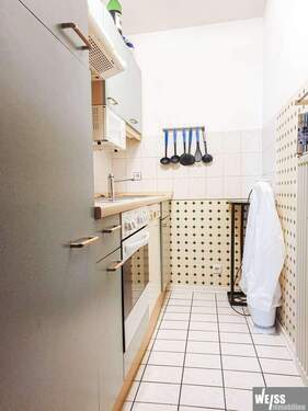 Küche - 1 Zimmer Etagenwohnung zur Miete in Würzburg