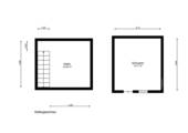 Grundriss Keller und Schuppen - 