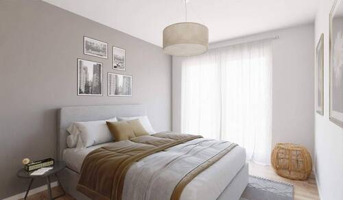 Helles und komfortables Schlafzimmer - Etagenwohnung mit 69,60 m² in Köln-Weidenpesch zum Kaufen