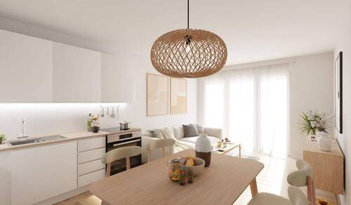 Lichtdurchfluteter Wohnbereich dank bodentiefer Fe - 