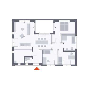 csm musterhaus-stelle-eg fbf - 4 Zimmer Einfamilienhaus zum Kaufen in Friedewald