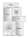 Grundriss-Muster - 
