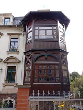 Vorderansicht rechte Seite - 1 Zimmer Etagenwohnung zum Kaufen in Dresden