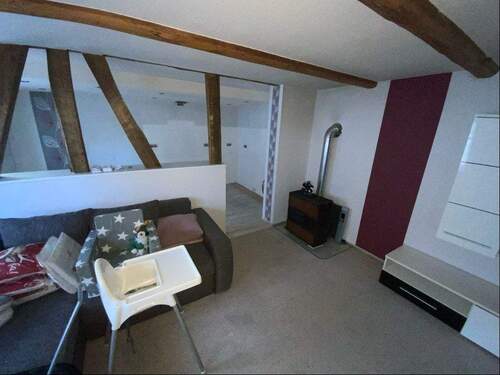 Wohnzimmer mit Küche OG - Einfamilienhaus mit 120,00 m&sup2; in Am Ohmberg zum Kaufen