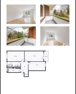 Bild 2 - 3 Zimmer Etagenwohnung zur Miete in Hamburg