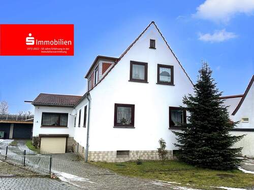 Strassenansicht - 6 Zimmer Einfamilienhaus zum Kaufen in Niederorschel