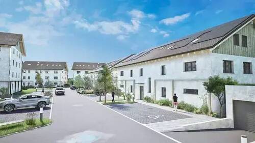 Hausansicht - ... AIGNER - Quartier am Wintererhof - exzellente Neubauwohnung im 1.OG in gehobener Ausführung ...