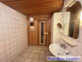 Sauna mit Dusche und WC im Gartengeschoss - 