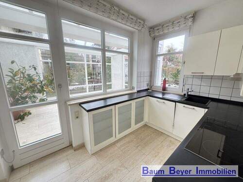 Küche mit Wintergarten - 