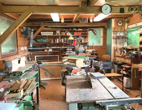 Werkstatt - Traum für jeden Handwerker - 