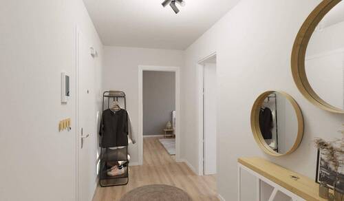 Heller und freundlicher Eingangsbereich - 3 Zimmer Etagenwohnung zum Kaufen in Langen