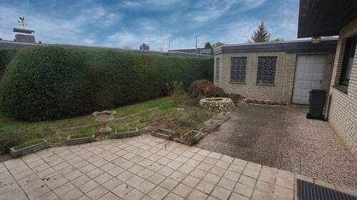 der Blick von der Terrasse - 