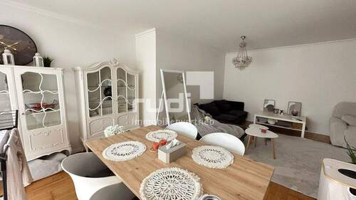 Wohn-Essbereich - Etagenwohnung mit 94,00 m&sup2; in Lichtenau-Atteln zur Miete