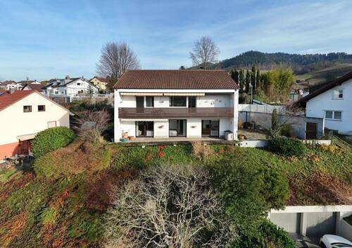 Ansicht von Süd-West - Einfamilienhaus mit 156,00 m&sup2; in Ortenberg zum Kaufen