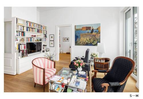 Wohnbereich - 4 Zimmer Etagenwohnung in Hamburg