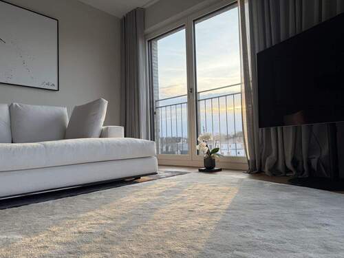 Wohnzimmer - Etagenwohnung mit 112,00 m&sup2; in München / Au-Haidhausen zum Kaufen