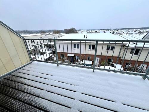 Balkon mit Ausblick im Dachgeschoss - 
