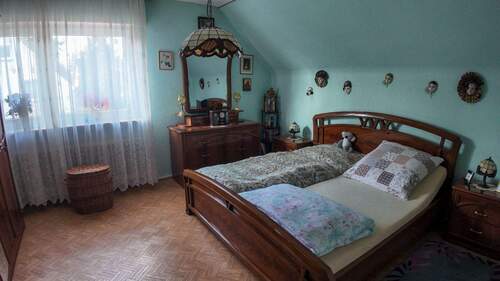 Schlafzimmer OG - 6 Zimmer Mehrfamilienhaus, Wohnhaus in Mannheim