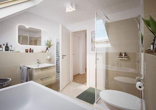 DHBehringen116 - Badezimmer - Mehrfamilienhaus, Wohnhaus mit 126,00 m² in Alperstedt zum Kaufen