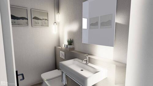 Gäste-WC Erdgeschoss - 