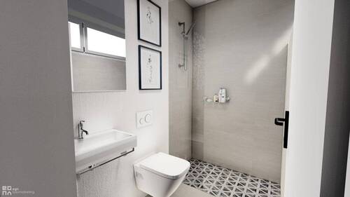 Bad-Gästezimmer Obergeschoss - 