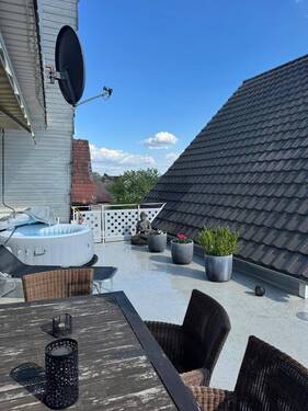 Dachterrasse - 9 Zimmer Einfamilienhaus in Weisweil