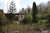Blick vom Garten (+ Teich) - 