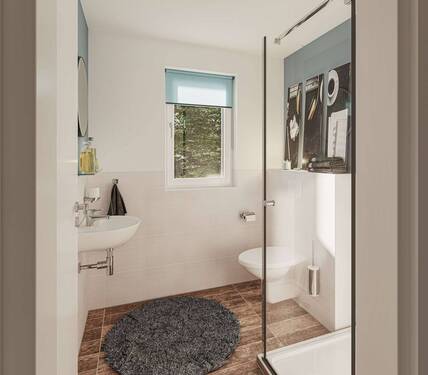 8_Bungalow-131-Gaeste-WC - Bungalow mit 130,00 m&sup2; in Langlingen zum Kaufen