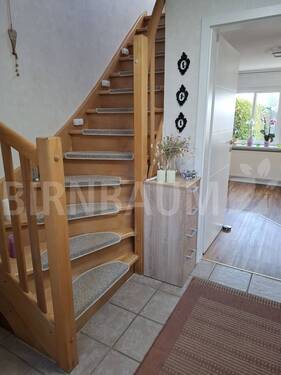 Treppe - Doppelhaushälfte mit 85,00 m&sup2; in Siedenbrünzow / Leppin zum Kaufen