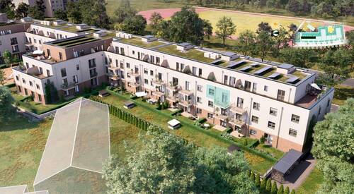 Moderne Eigentumswohnung mit Blick in Grüne - 