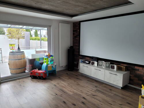 Wohnbereich - Erdgeschoss - 5 Zimmer Mehrfamilienhaus, Wohnhaus in Obertshausen