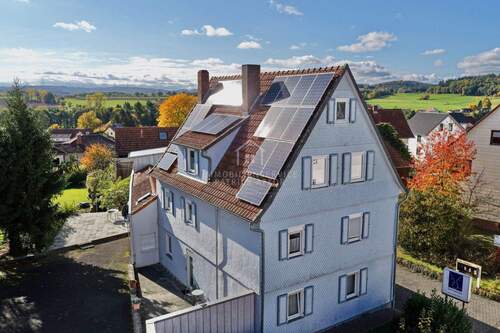 Blick auf Gästehaus - 