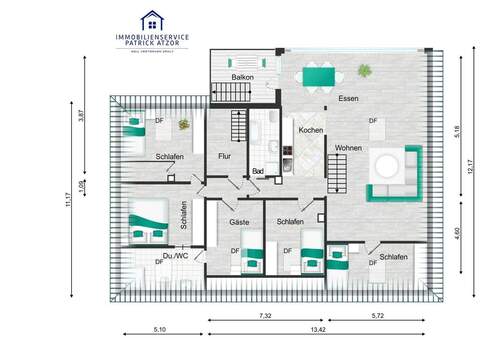Fuchsberg 22 Dachgeschoss - 