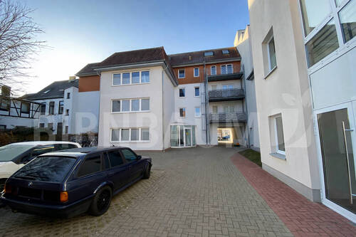 Hausansicht Hinterhof - Investment - Mehrfamilienhaus in der Universitäts- und Hansestadt Greifswald