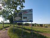 Blick aufs Baugebiet - Grundstück in Pulsnitz