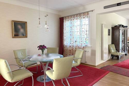 EG Blick Esszimmer - Doppelhaushälfte mit 225,40 m&sup2; in Ludwigsburg zum Kaufen