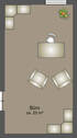 Grundriss - OG - B2 - Gutshaus - 