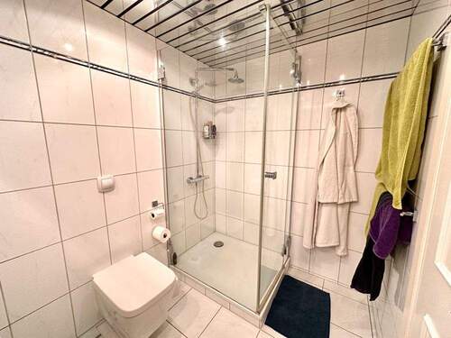 Große Dusckabine aus Echtglas - 