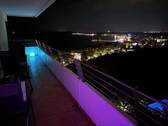Blick vom Balkon in die Sommernacht - 