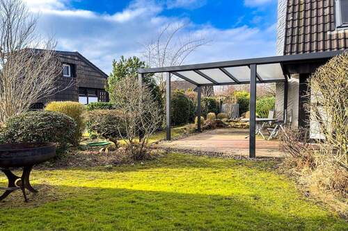 Überdachte Terrasse und Garten - 3 Zimmer Einfamilienhaus zum Kaufen in Butjadingen