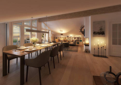 Alpen-Immo_GmbH_Neubauprojekt_Abendstimmung - 