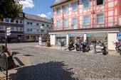 große Schaufenster an der Seite - 